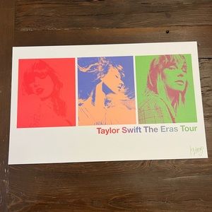 Taylor Swift Eras tour VIP poster